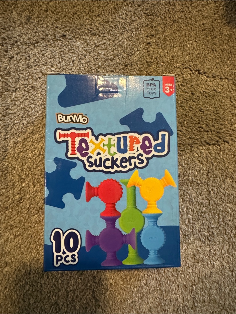 Textured Suckers Kids Toy - Multicolor set